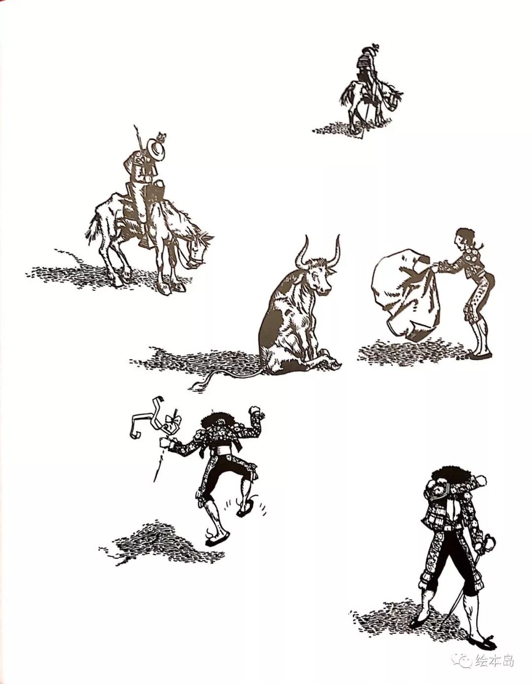 经典绘本:《爱花的牛》