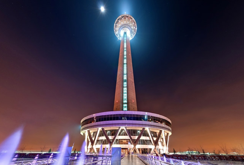 奥斯坦金诺电视塔 高度:540米.