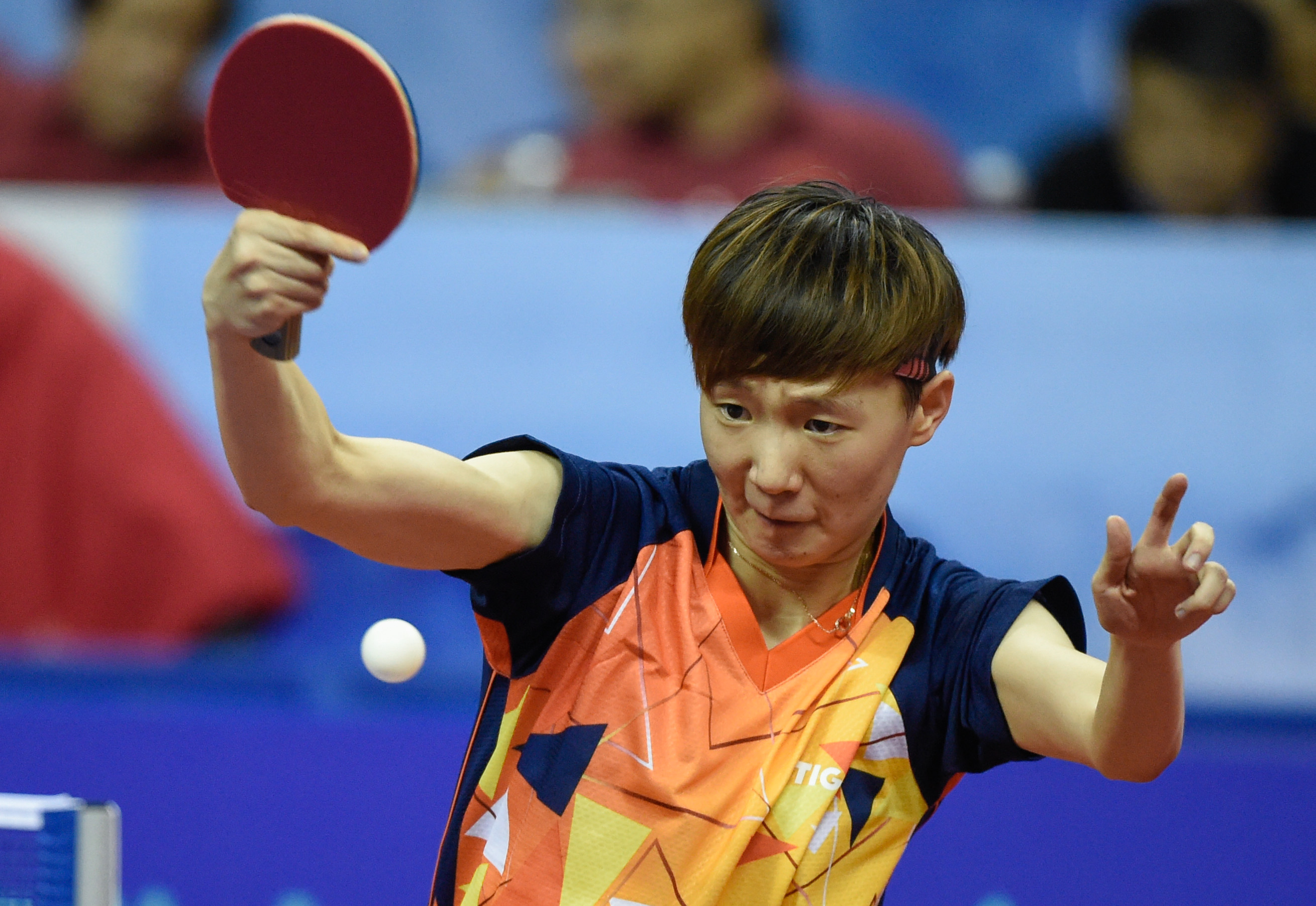 乒乓球——全国锦标赛:王曼昱女单夺冠(2)