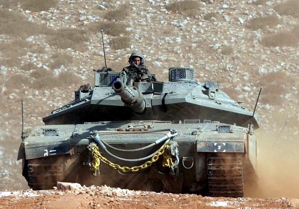 首批生产型梅卡瓦mk1型坦克于1979年交付以色列陆军.