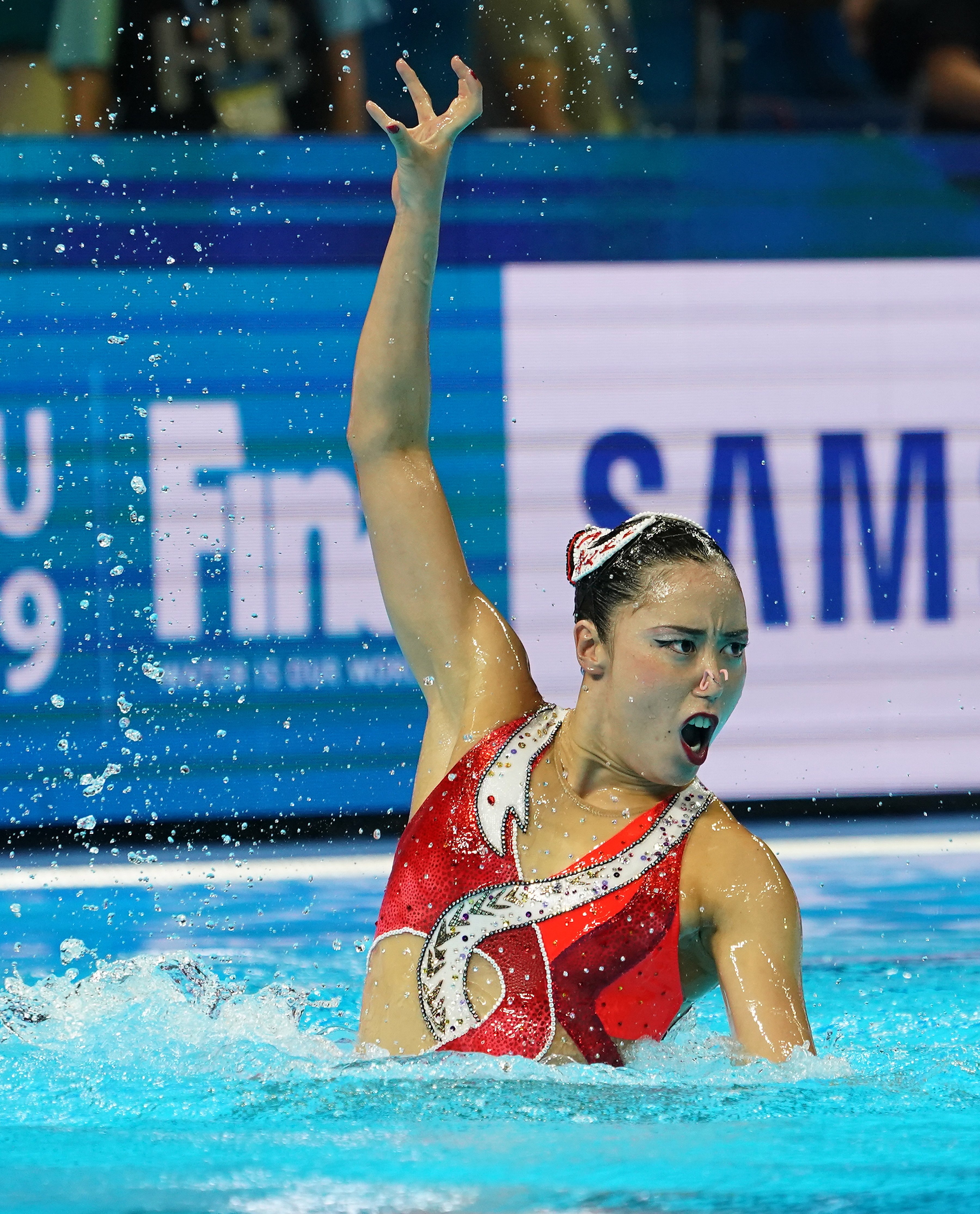 游泳世锦赛——花样游泳女子单人自由自选赛况