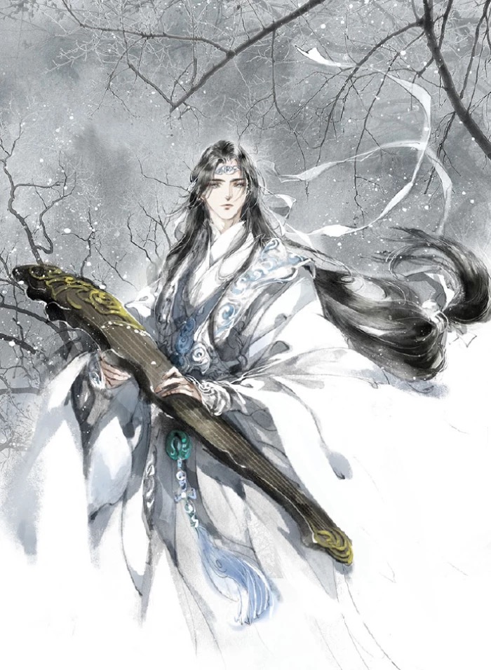 魔道祖师唯美古风动漫壁纸,愿得一心人,白首不相离