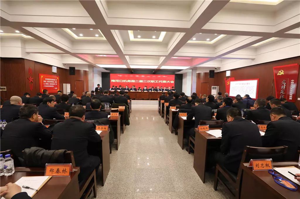 梅河口机务段召开二届二次职工代表大会