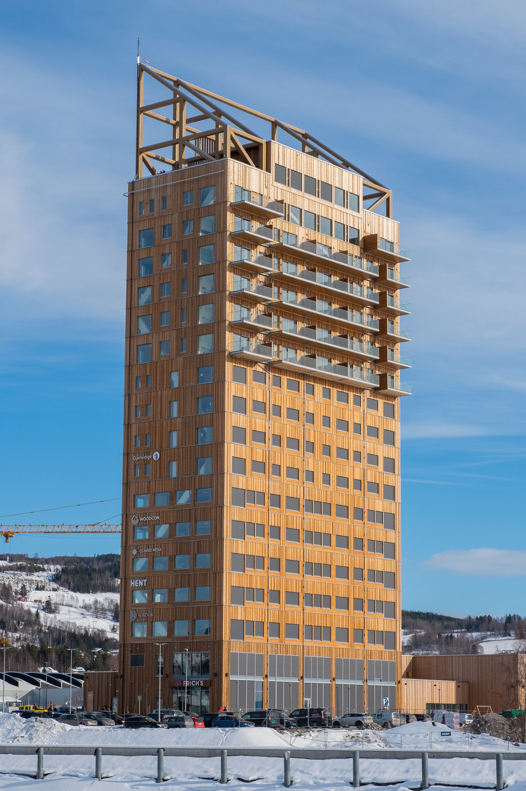 挪威最高建筑图片