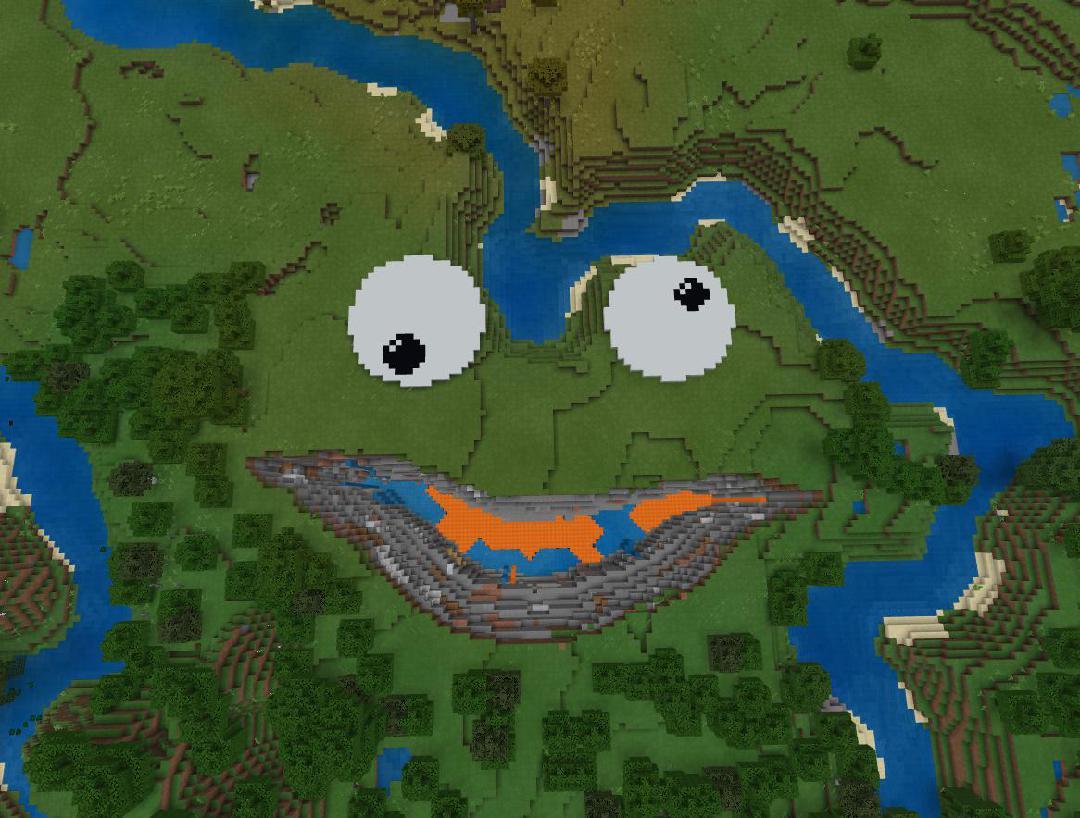 我的世界:老玩家翻到小学时候的mc画,你能看懂画的啥么?