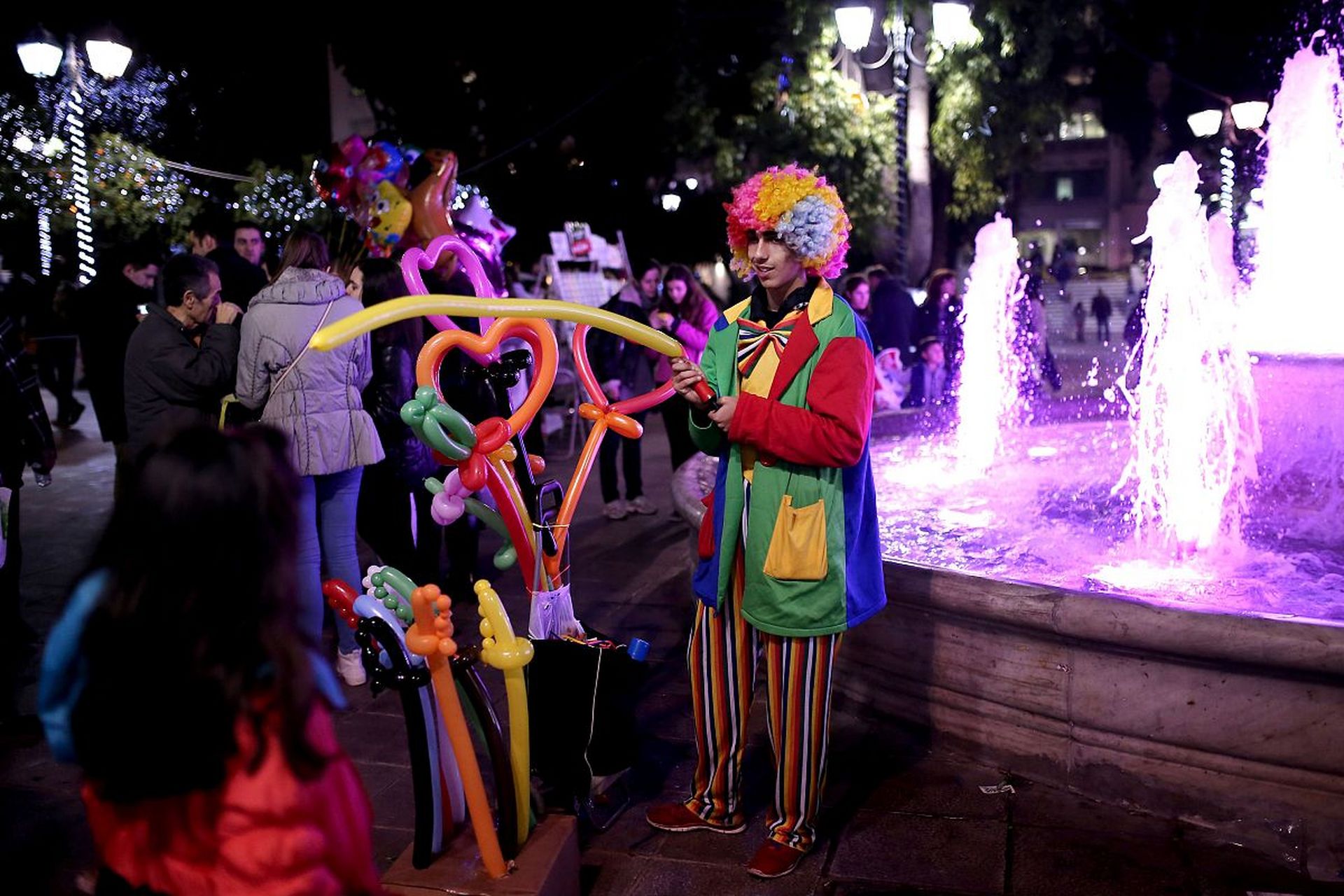 西安小丑表演130x5653x0582生日小丑,门店气球小丑引流,泡泡秀,杂耍