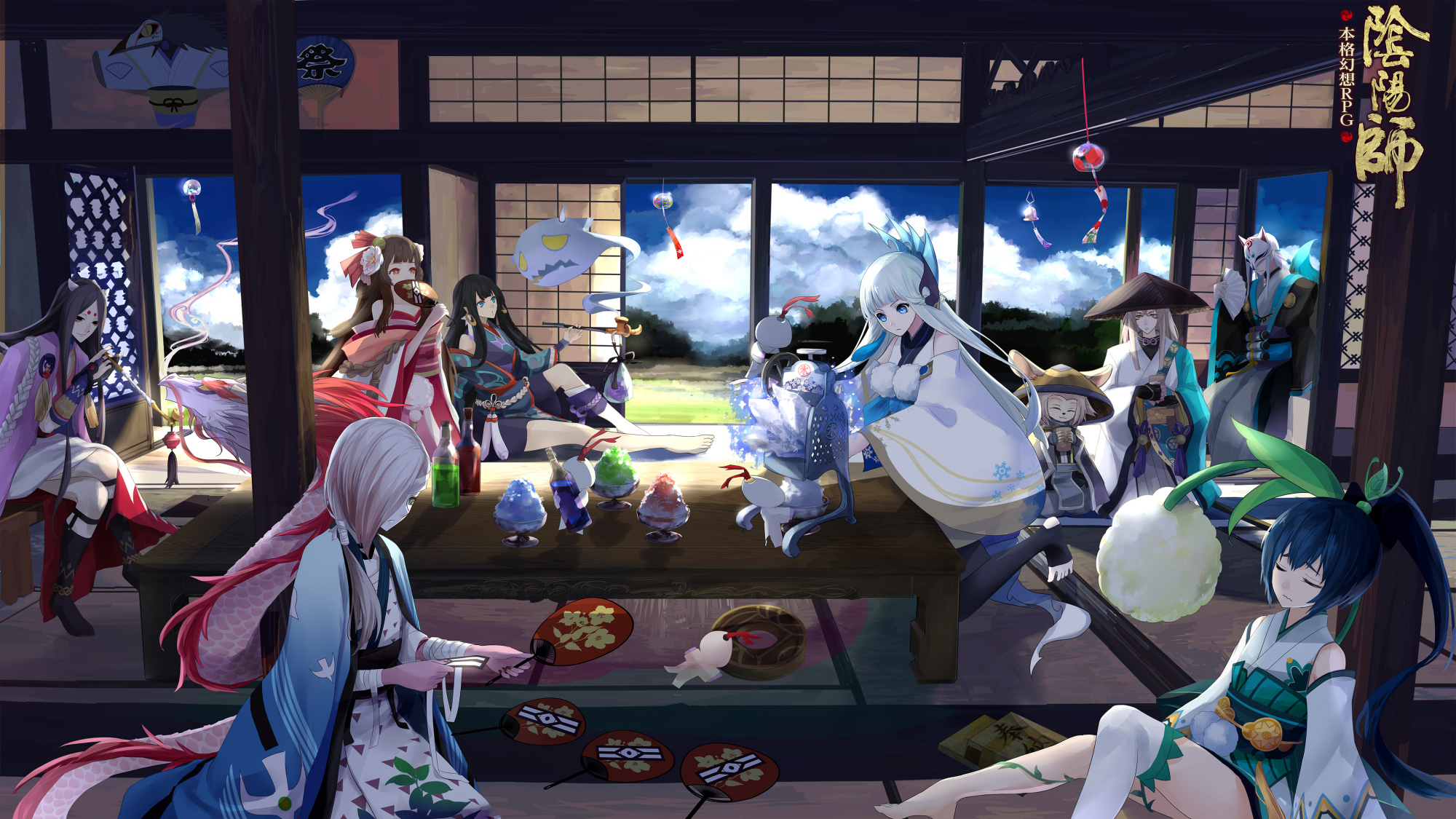 阴阳师绝美壁纸特辑,带你进入唯美空灵的和风异次元,值得收藏