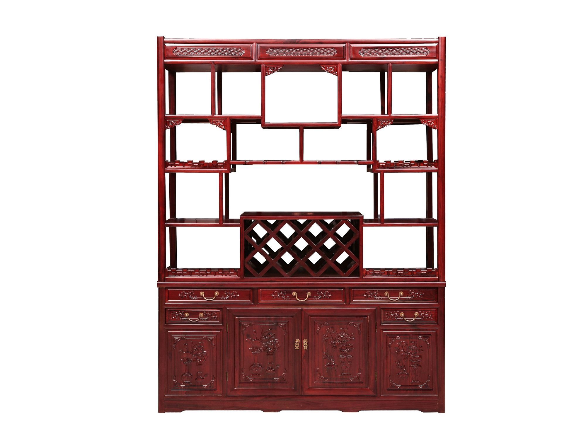 典雅的中式装修酒柜,为君沉醉又何妨