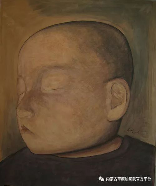 内蒙古草原油画院画家—刘乐明