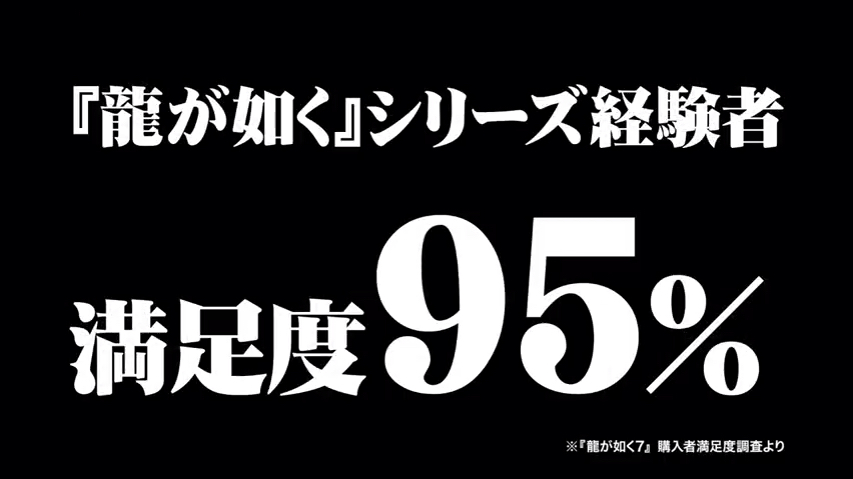 [图]如龙7:玩家满意度高达95%,PSN数字版绝赞打折中!