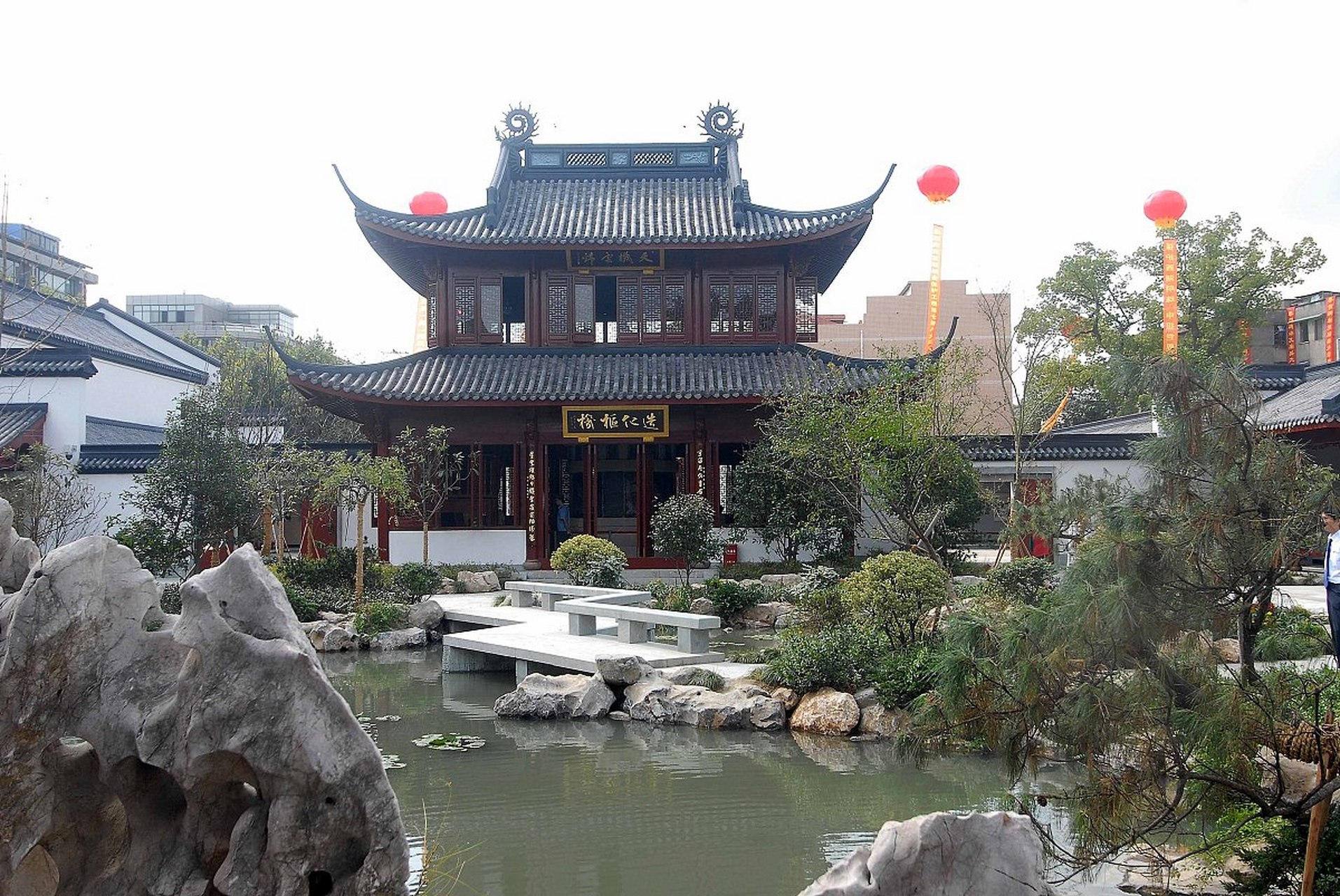 江苏镇江芙蓉楼,唐代王昌龄千古绝唱,送客思念 芙蓉楼送辛渐二首 唐代