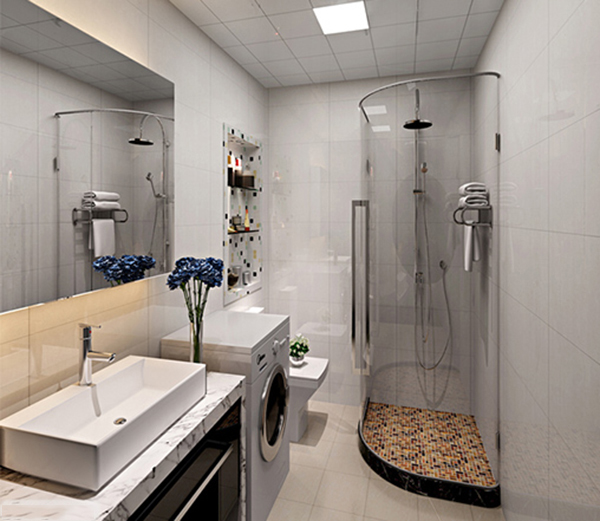 一大波小户型卫生间精美效果图,让沐浴变得更加享受!