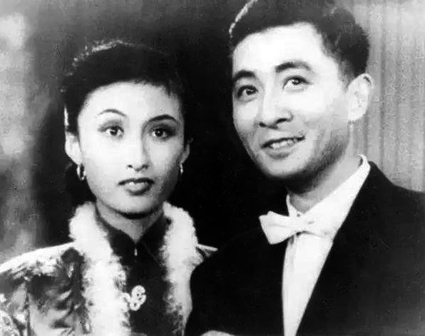 黄宗英与赵丹《幸福狂想曲》剧照