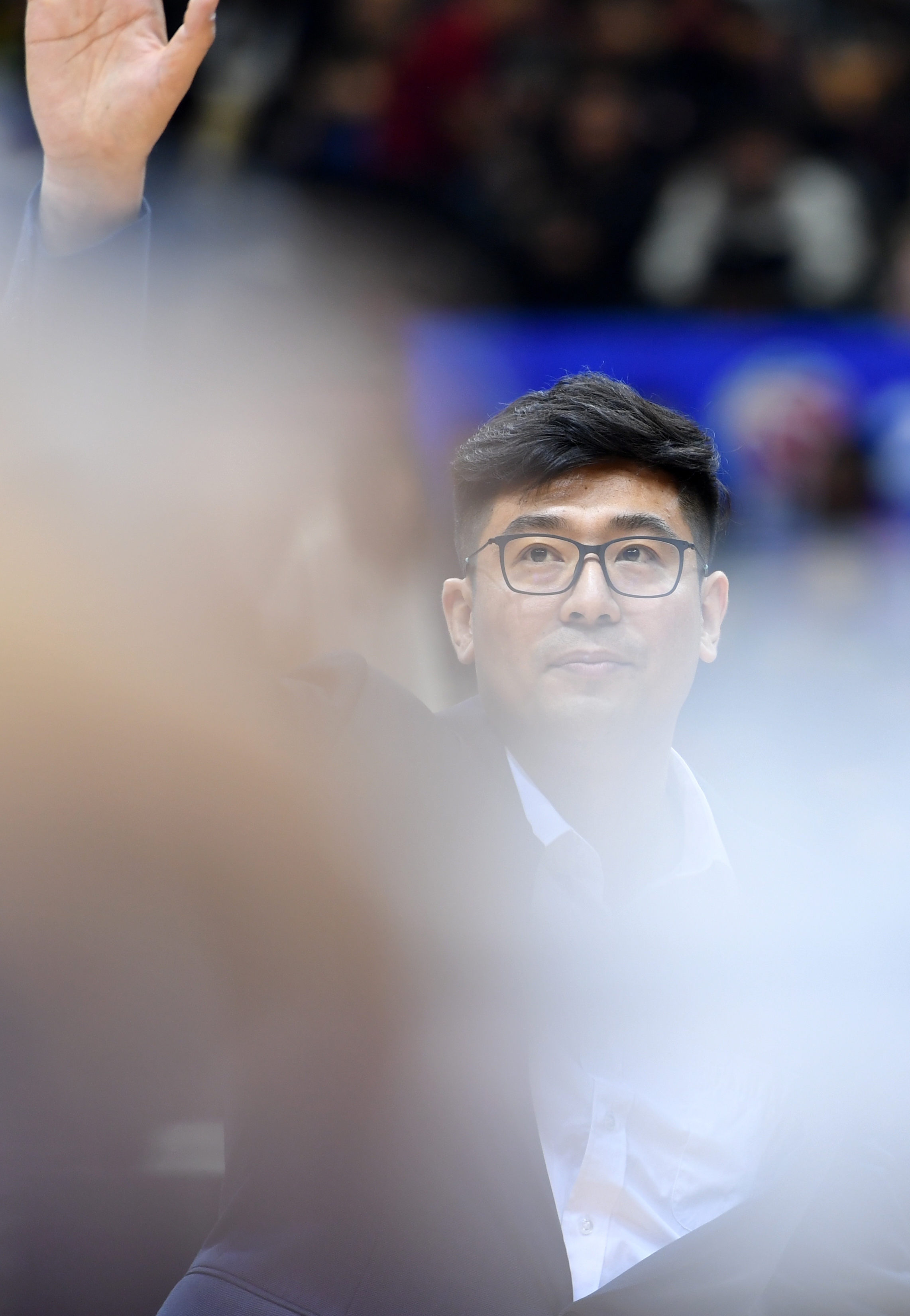 篮球——cba常规赛:天津荣钢先行者俱乐部举行徐磊退役仪式(1)