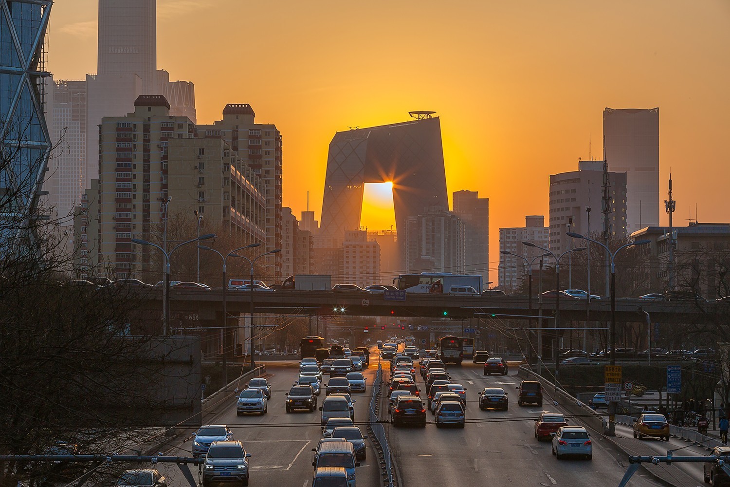 风光摄影:视角独特的北京城