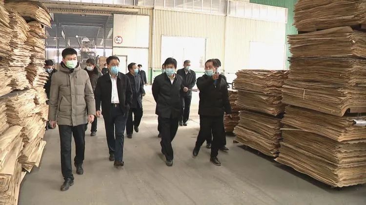 单立新来我县调研企业复工复产和防疫工作