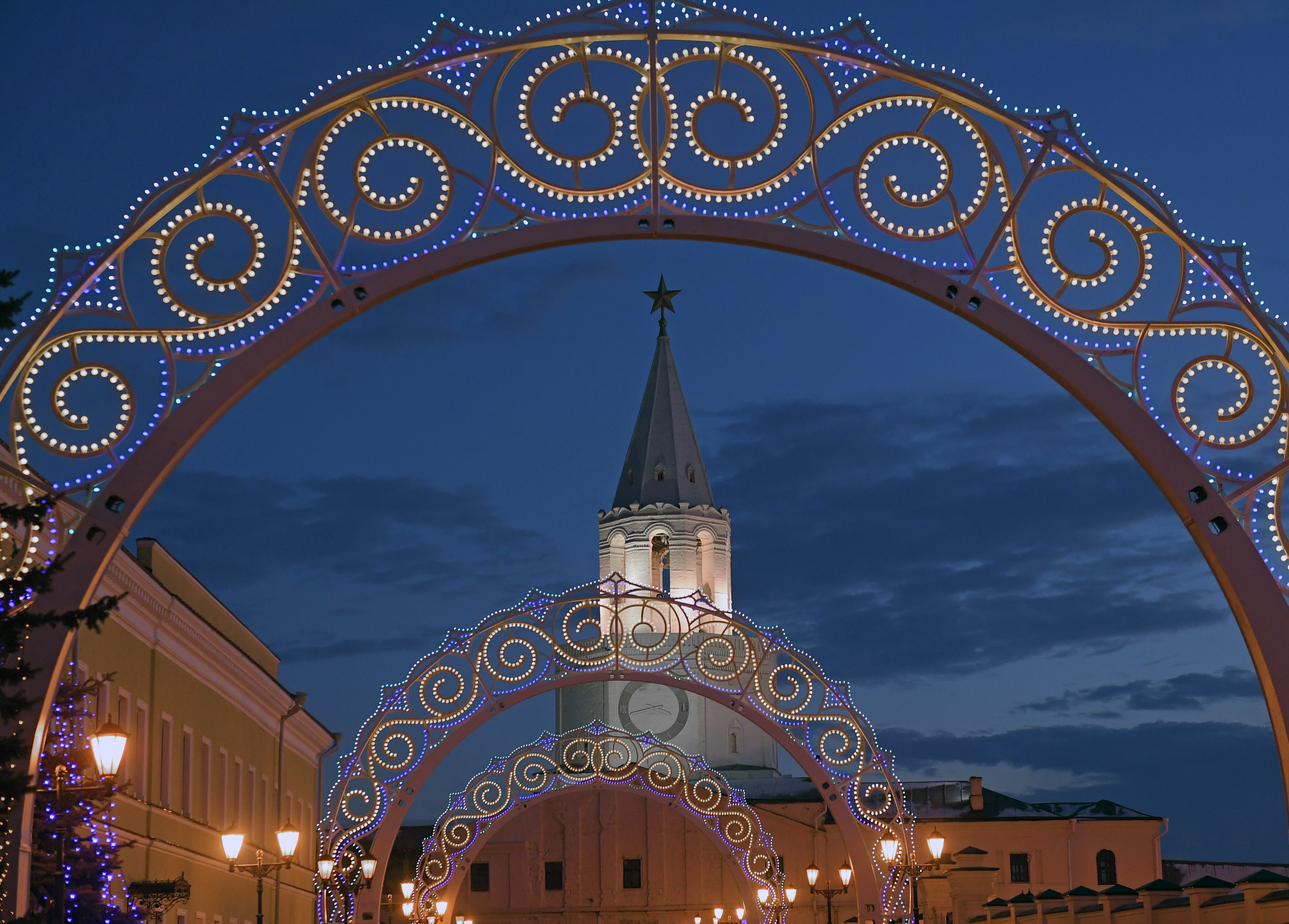 喀山市迎新夜景(1)