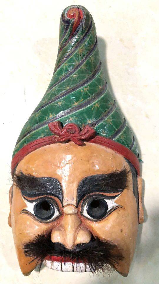 傩文化③ | 古老而神秘的南部傩戏,"无下巴"傩面全国唯一