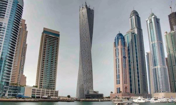 迪拜:用金钱让科幻成为现实,能360度旋转"跳舞"的大楼