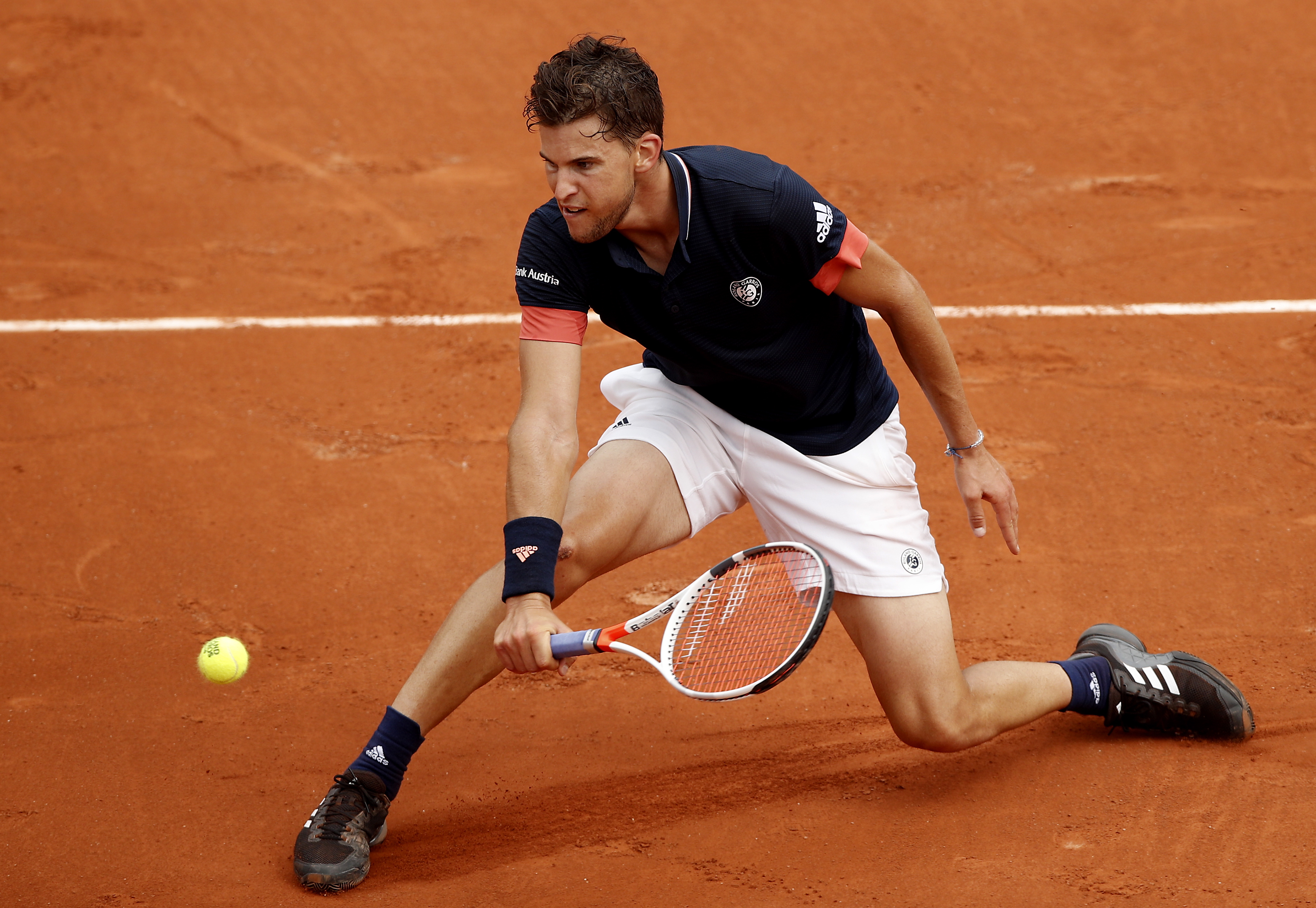 网球——法网:蒂姆晋级男单四强(13)