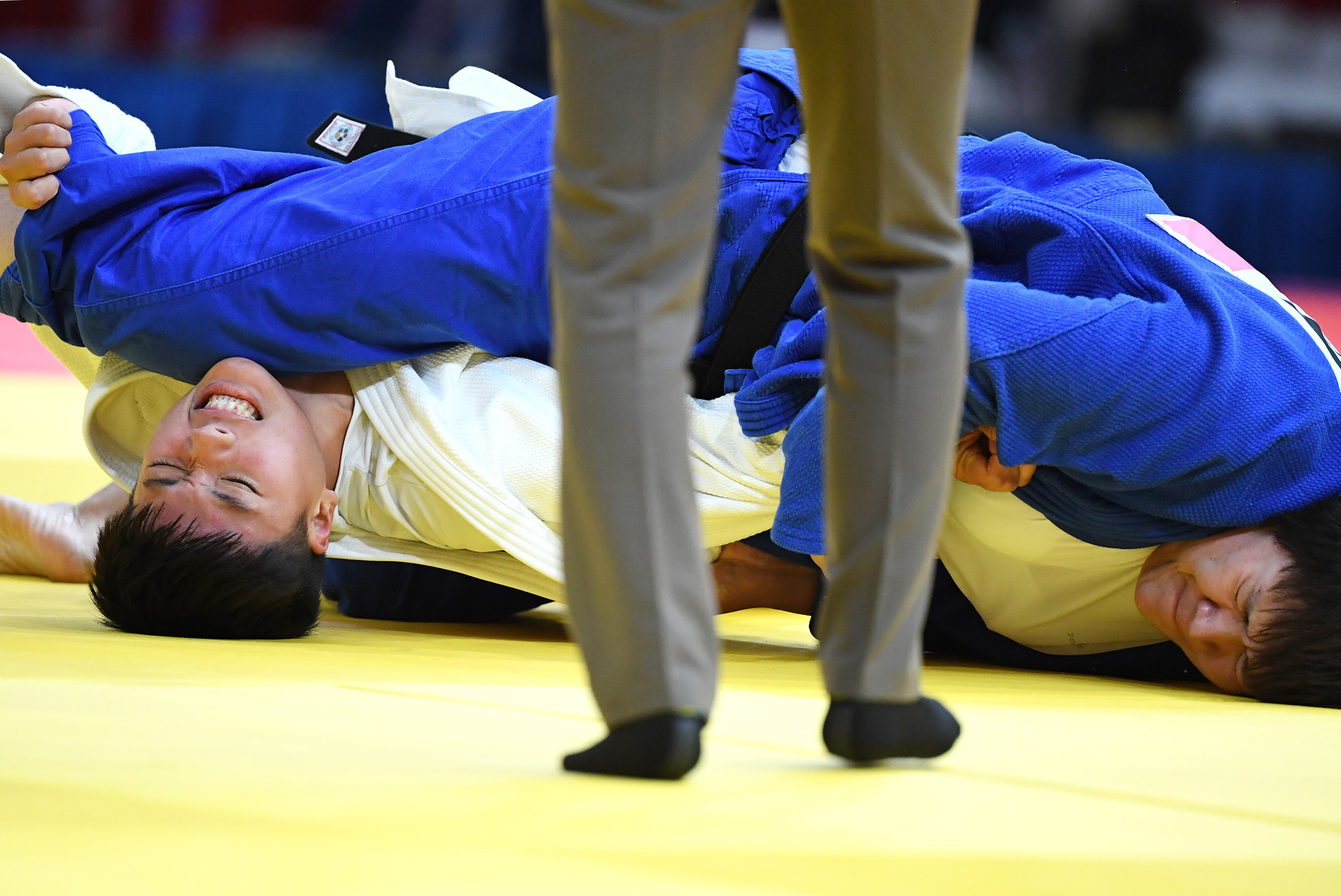 柔道——女子78公斤以上级:中国选手王彦获得铜牌(2)