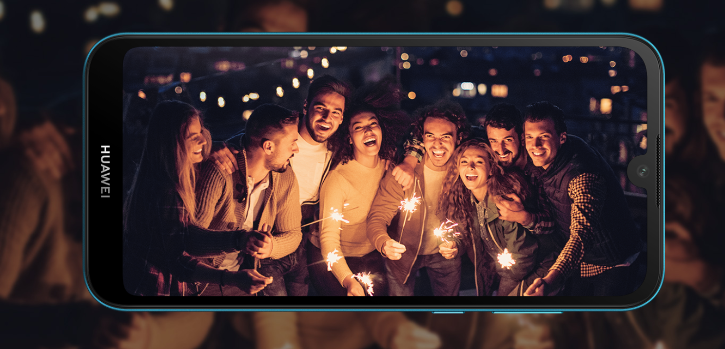 华为y5 2019登陆英国,定位入门甚至取消指纹识别