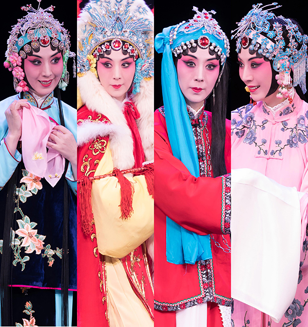 史依弘一天演尽梅尚程荀"四大名旦",三位国宝老艺术家助阵