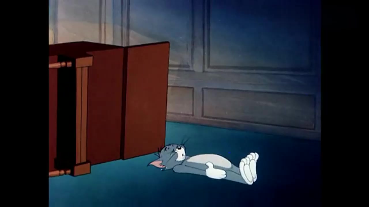 动漫壁纸:汤姆灵魂出窍,走上了通往天空的电梯,来到了云层之上