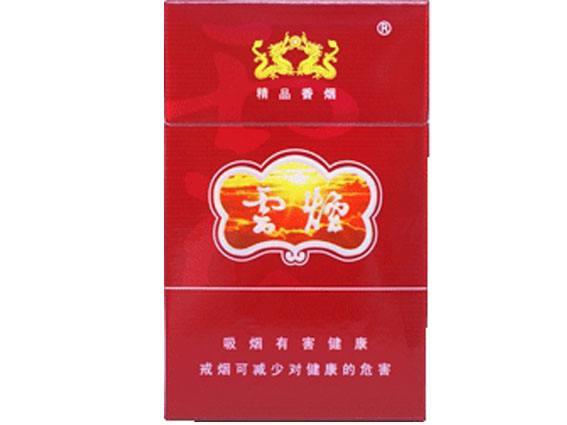 包装也是非常的华贵,加上这款香烟的价格在10元/包