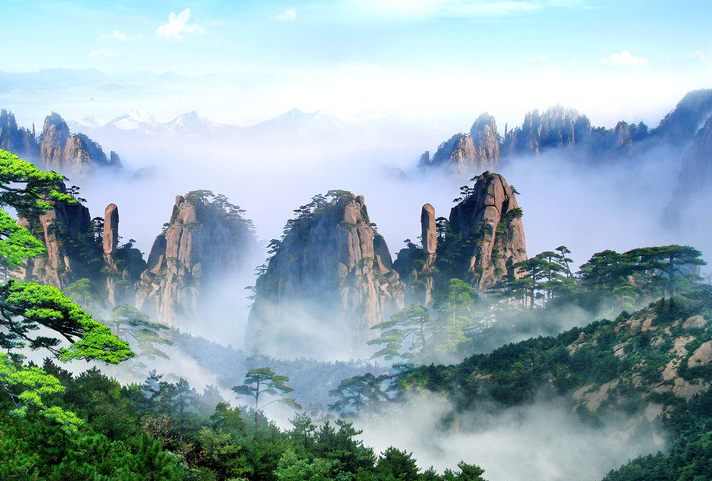 黄山市黄山:恢弘大气的姿态,壮丽奇特