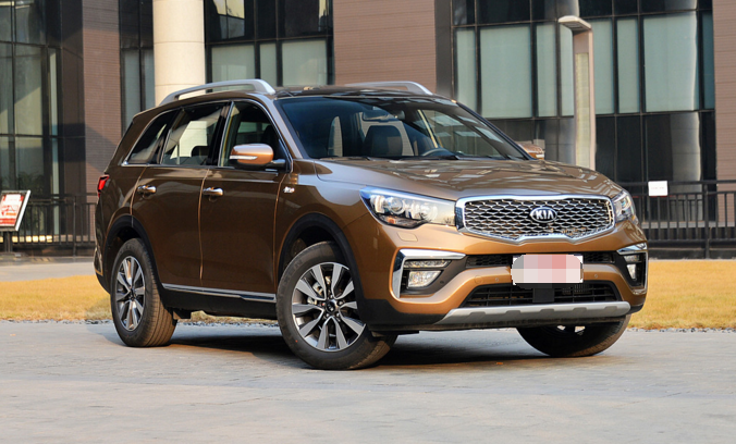 东风悦达起亚kx7,设计的非常得体,给人感觉很舒服