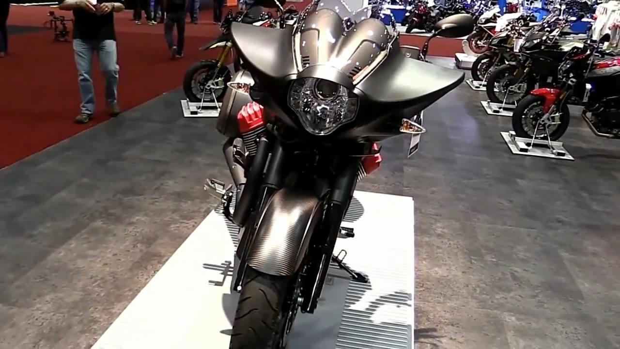 比哈雷还霸气的重机,摩托古兹mgx21,重点是牌子上的价格!