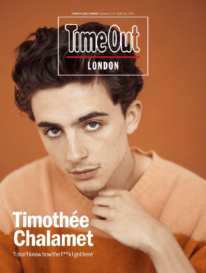 甜茶timothee chalamet最新写真!你们最爱哪一张?