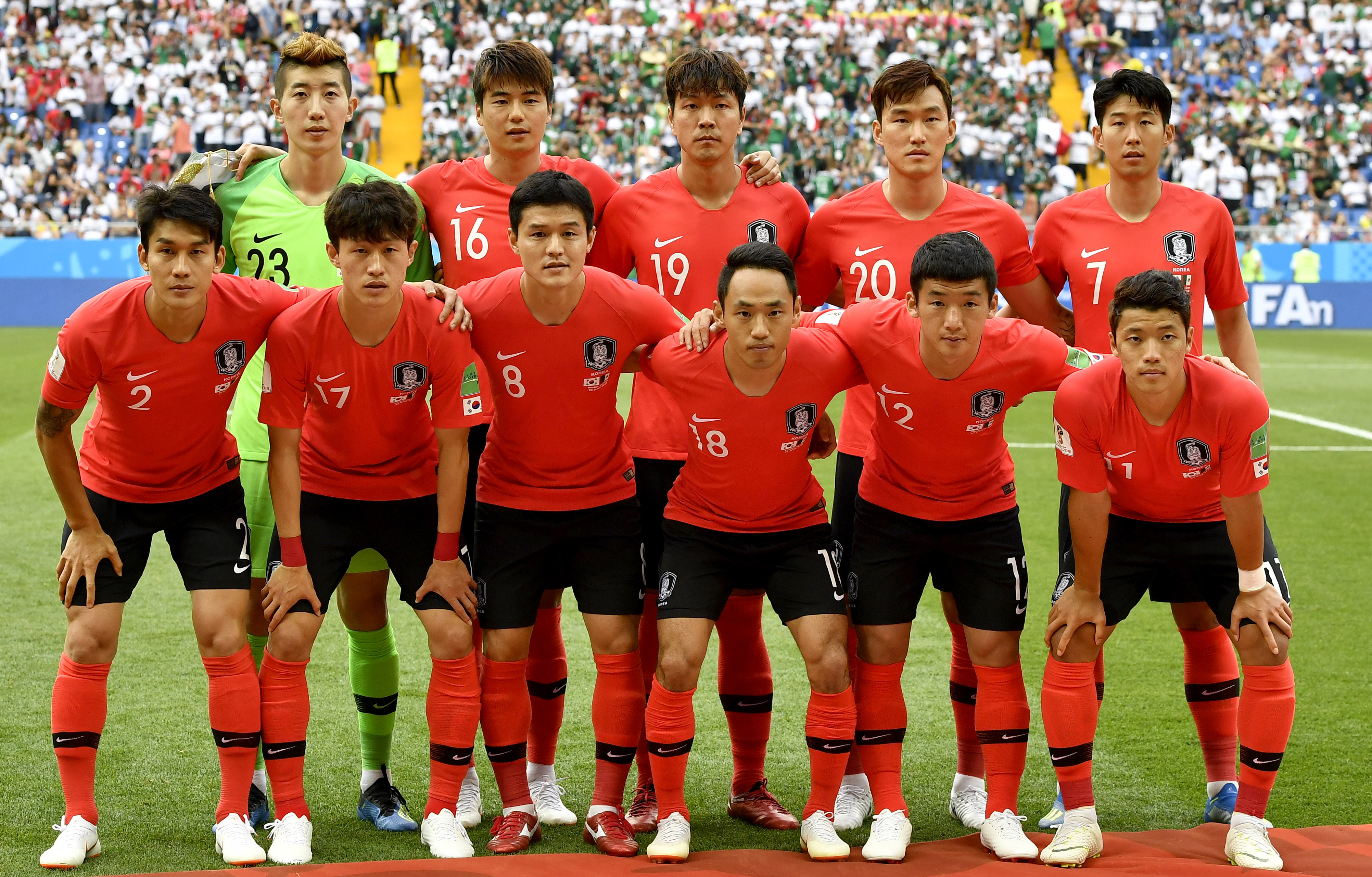足球——f组:韩国对阵墨西哥(5)