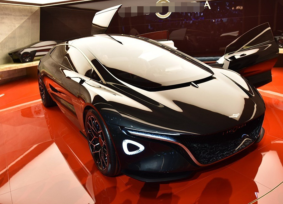 lagonda vision concept外观非常炫酷,车身采用的设计也很出色