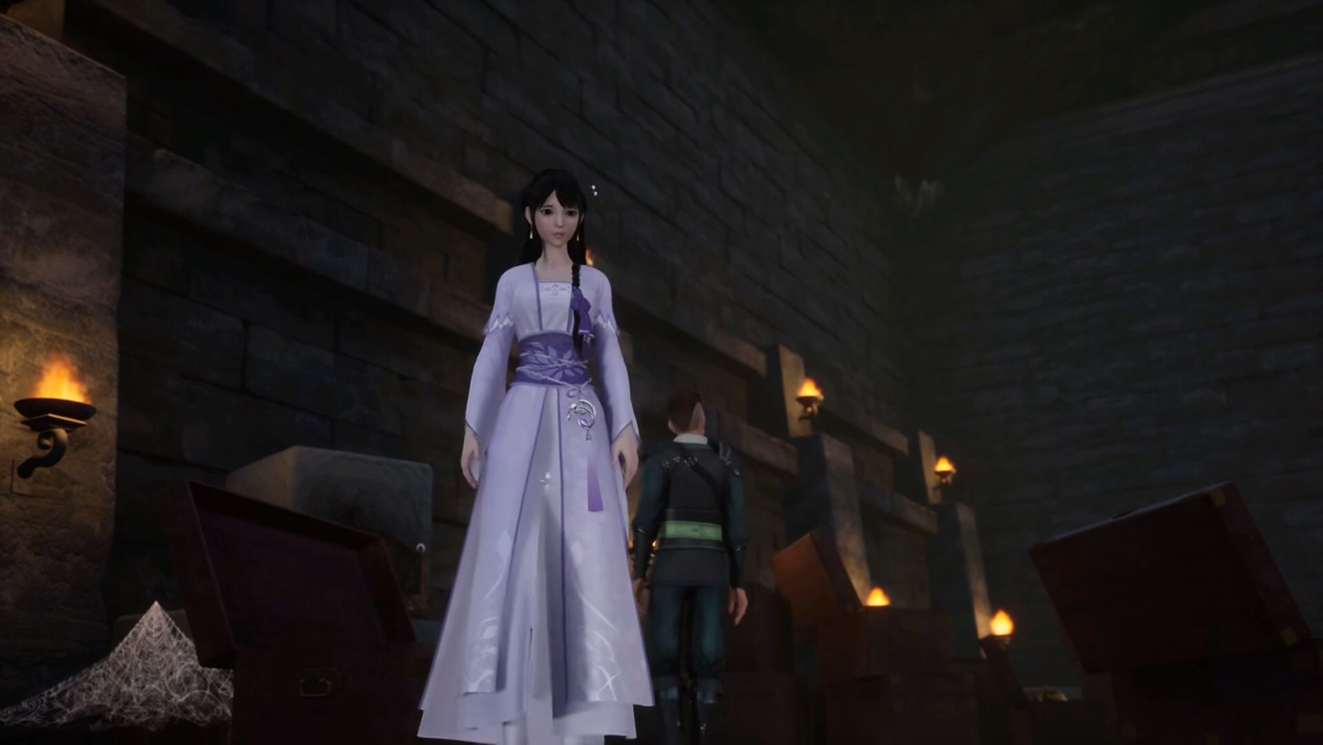 万界仙踪:叶星云发现严王宝库,调戏羽音被叶雪云撞见