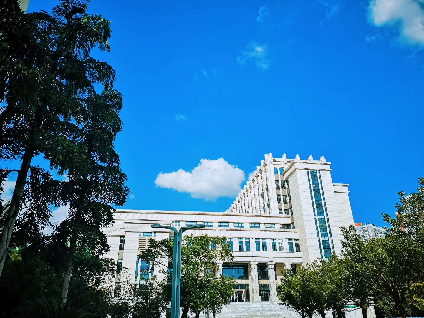 百家校园校园一角西南大学