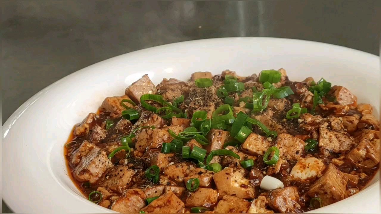 麻婆豆腐,家常做法,多吃了好几碗米饭