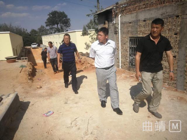 沾益区领导到大坡乡调研指导当前重点工作