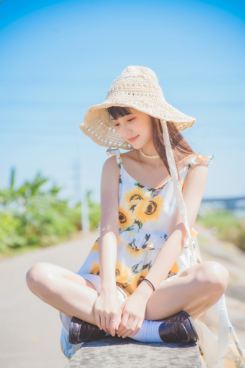 日系清新少女-向日葵味的姑娘
