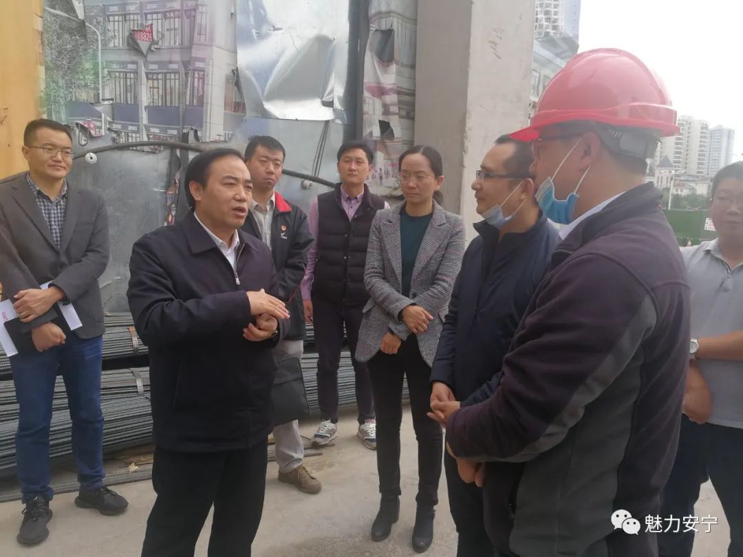 「文明创建」王胜章调研全国文明城市创建城市管理领域在建工地时强调