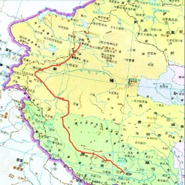 碟中谍:准噶尔汗国远征和硕特部治下的西藏,降维打击斩首拉藏汗