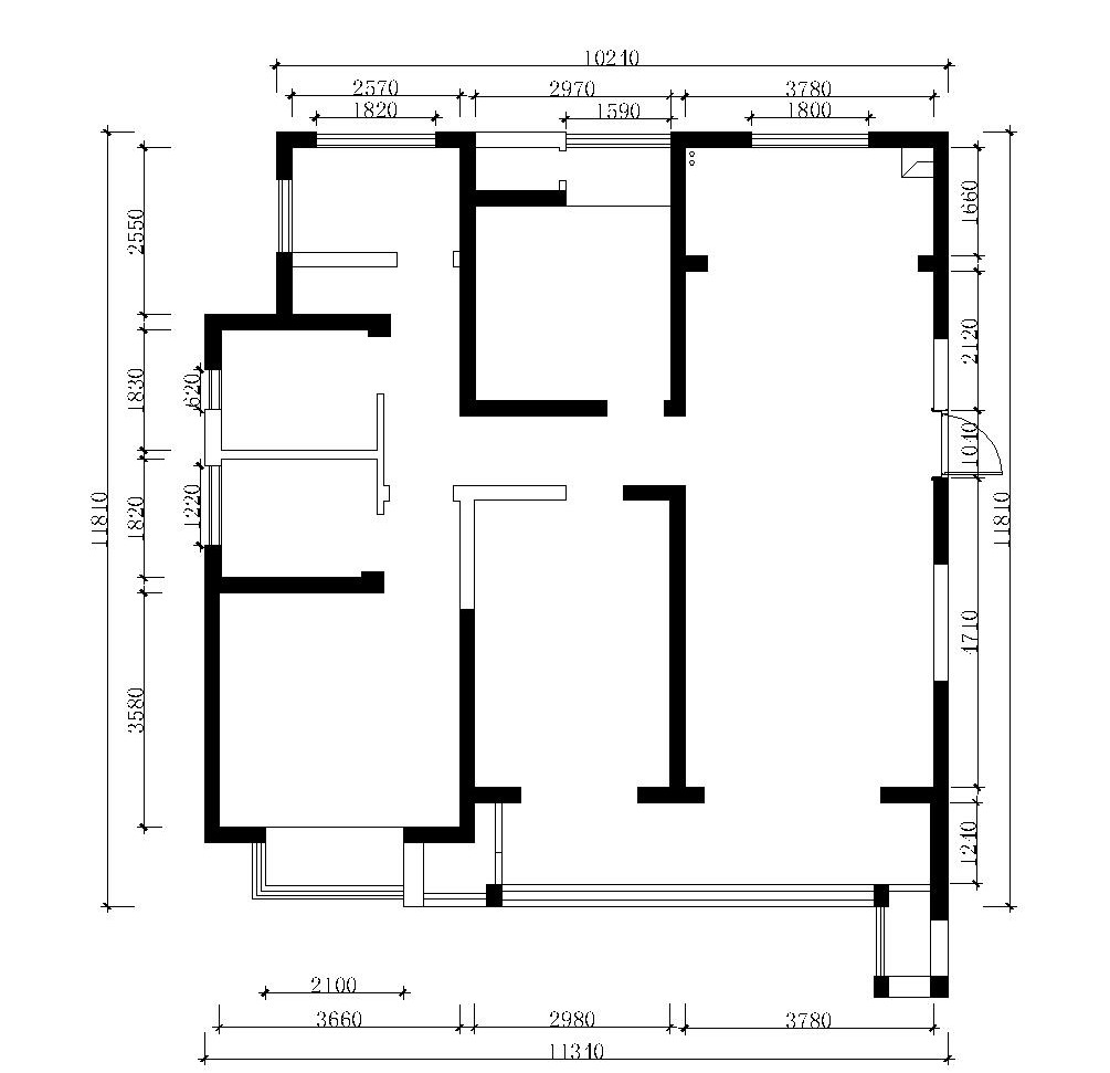 房子越住越富户型图