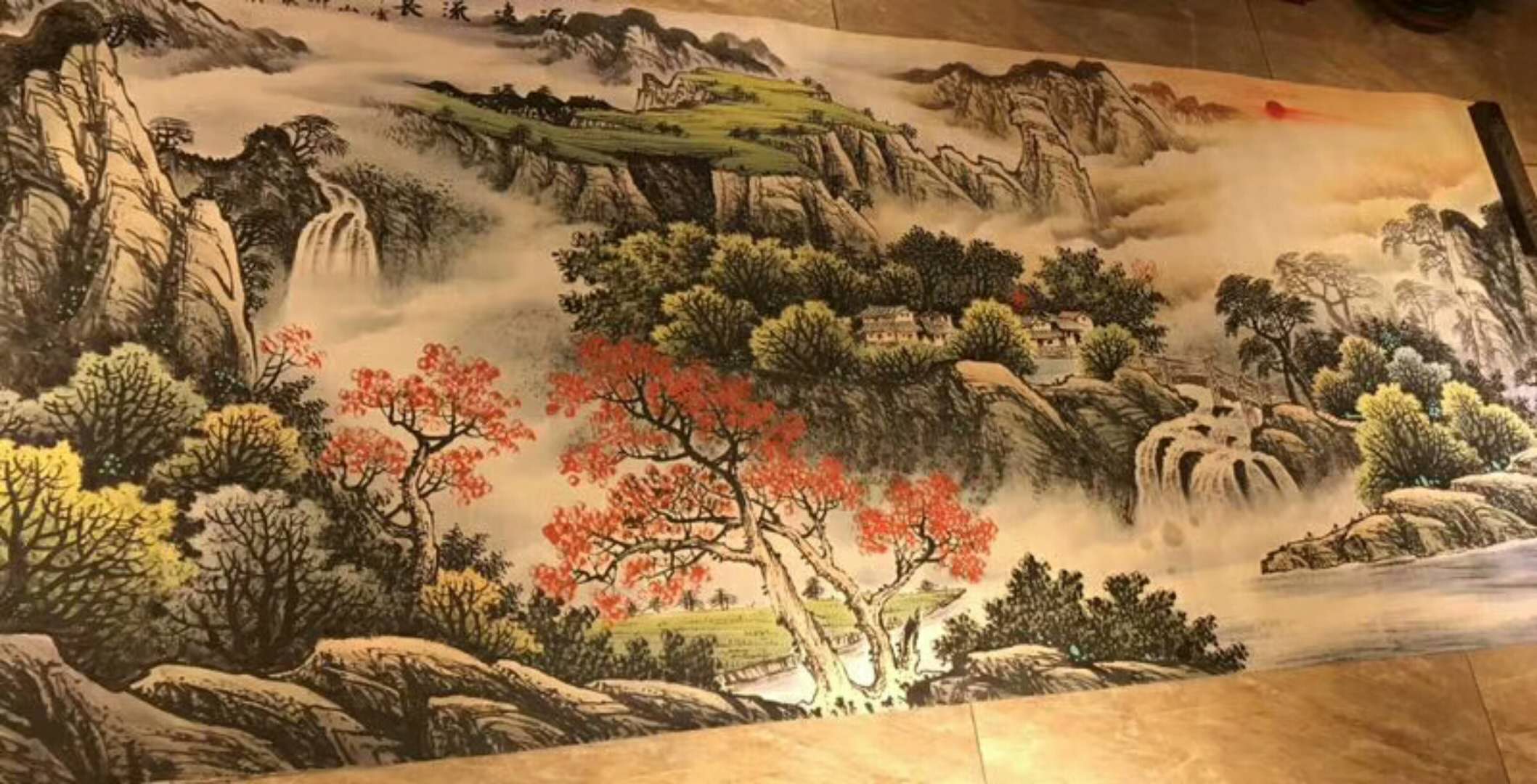 中国年轻一代画家林雷老师山水作品展