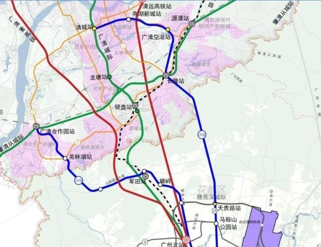 广州地铁24号线规划图图片