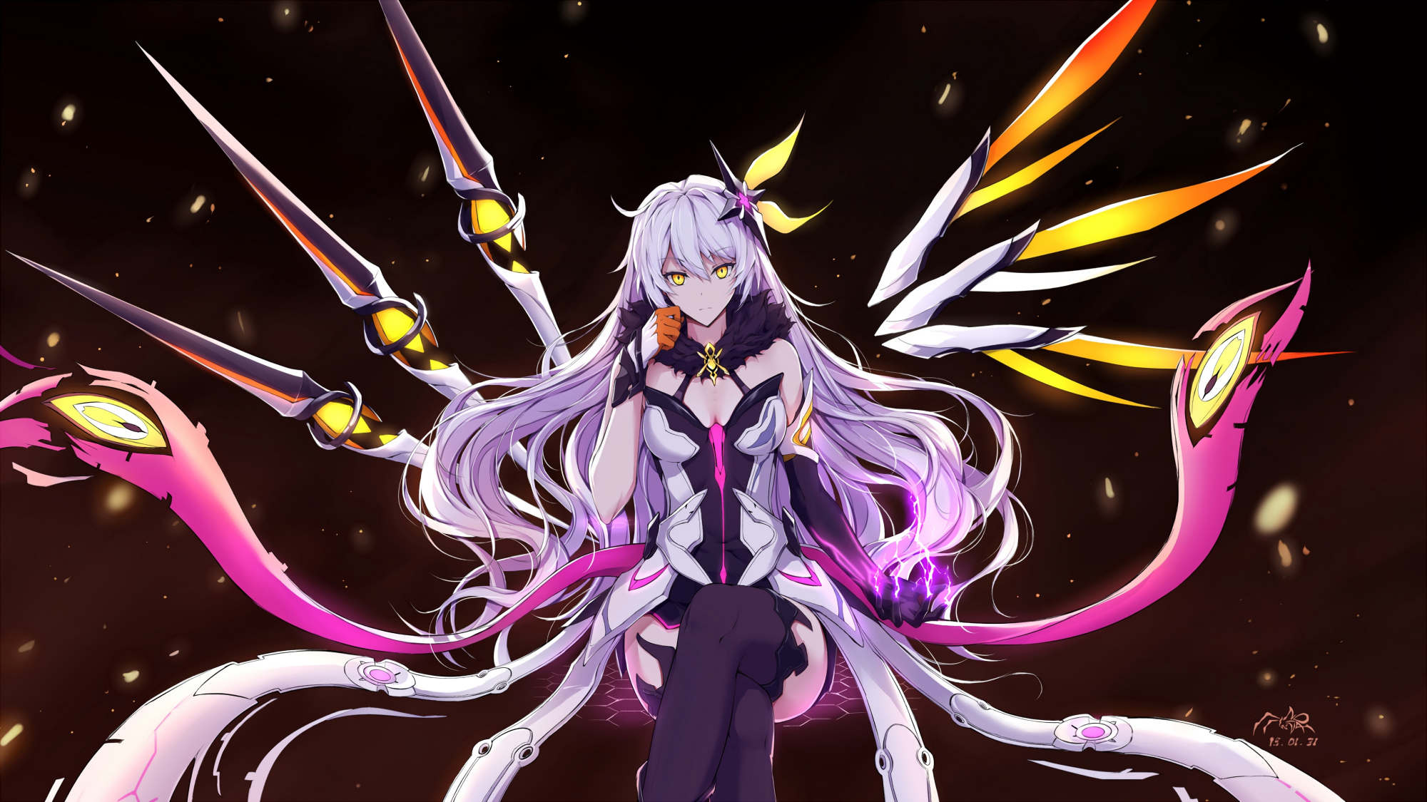 「动漫武器娘图集」当武器和萌妹组合在一起——兵娘原来也有种美