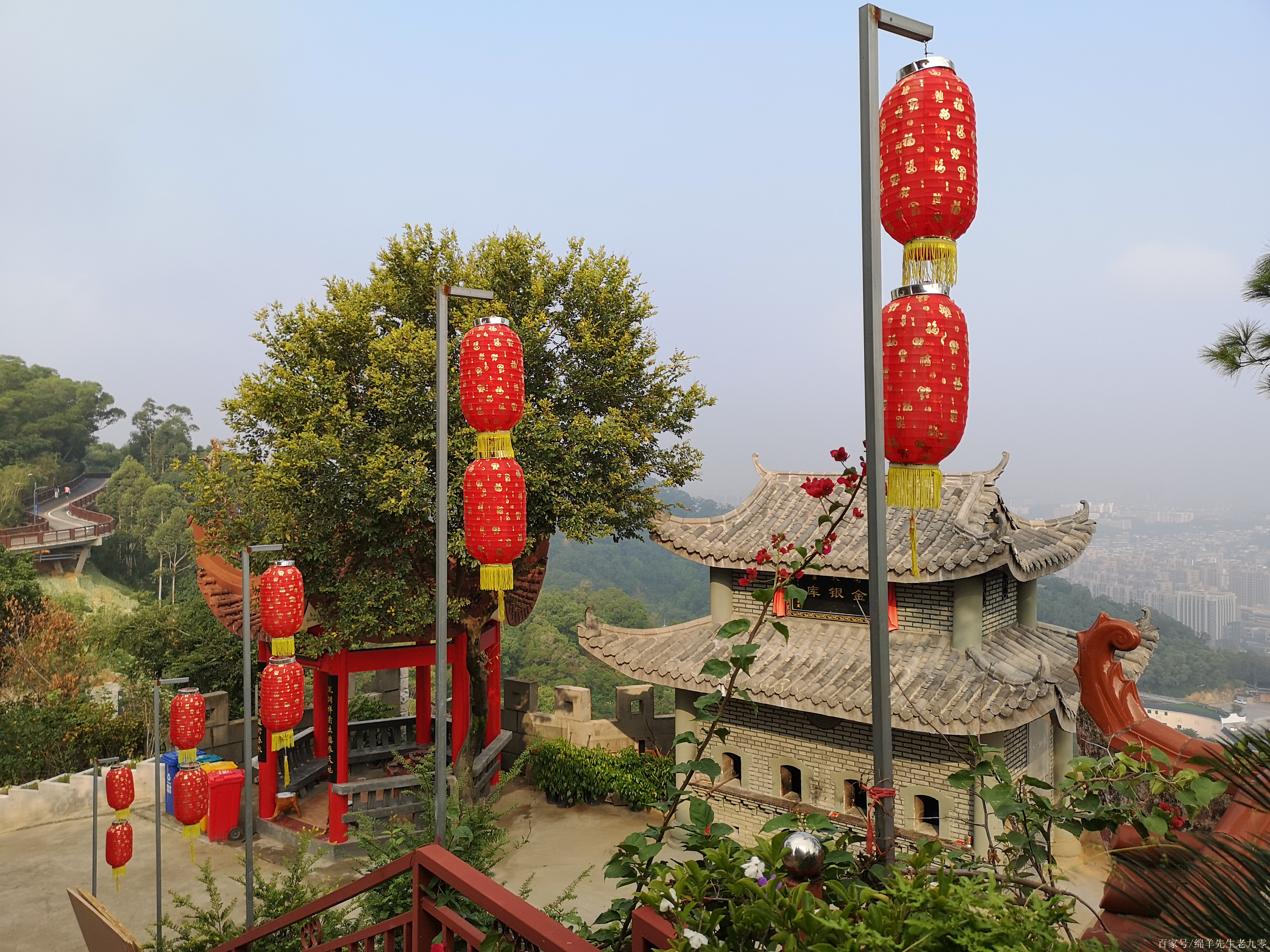 福州登高好去處!高蓋山公園晨跑四公里,風景很美麗,就是停車難