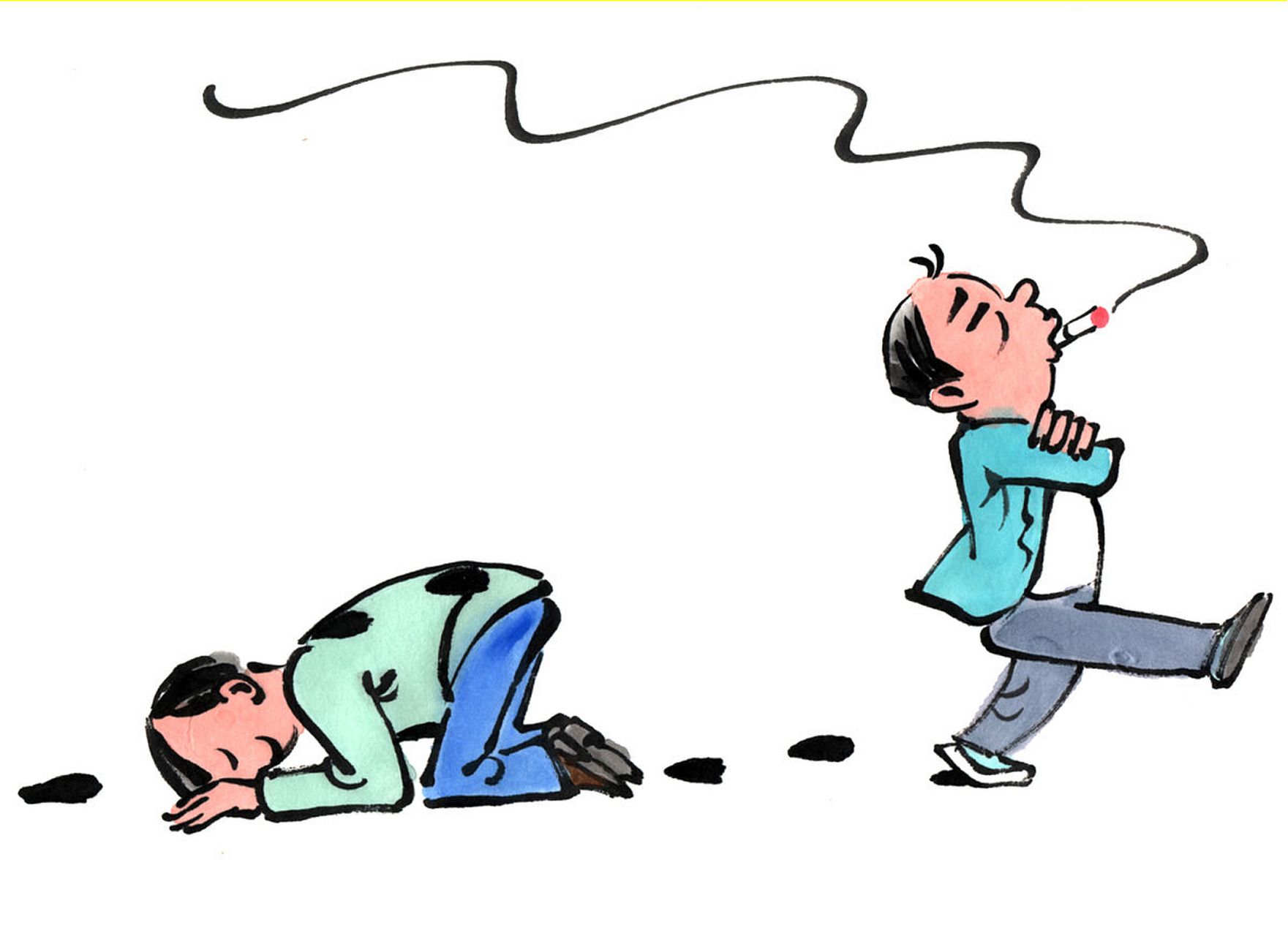 漫画里的小故事大道理