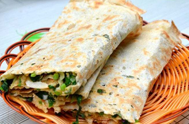 山东菜煎饼,中国式"热狗",能甩外国热狗几条街!