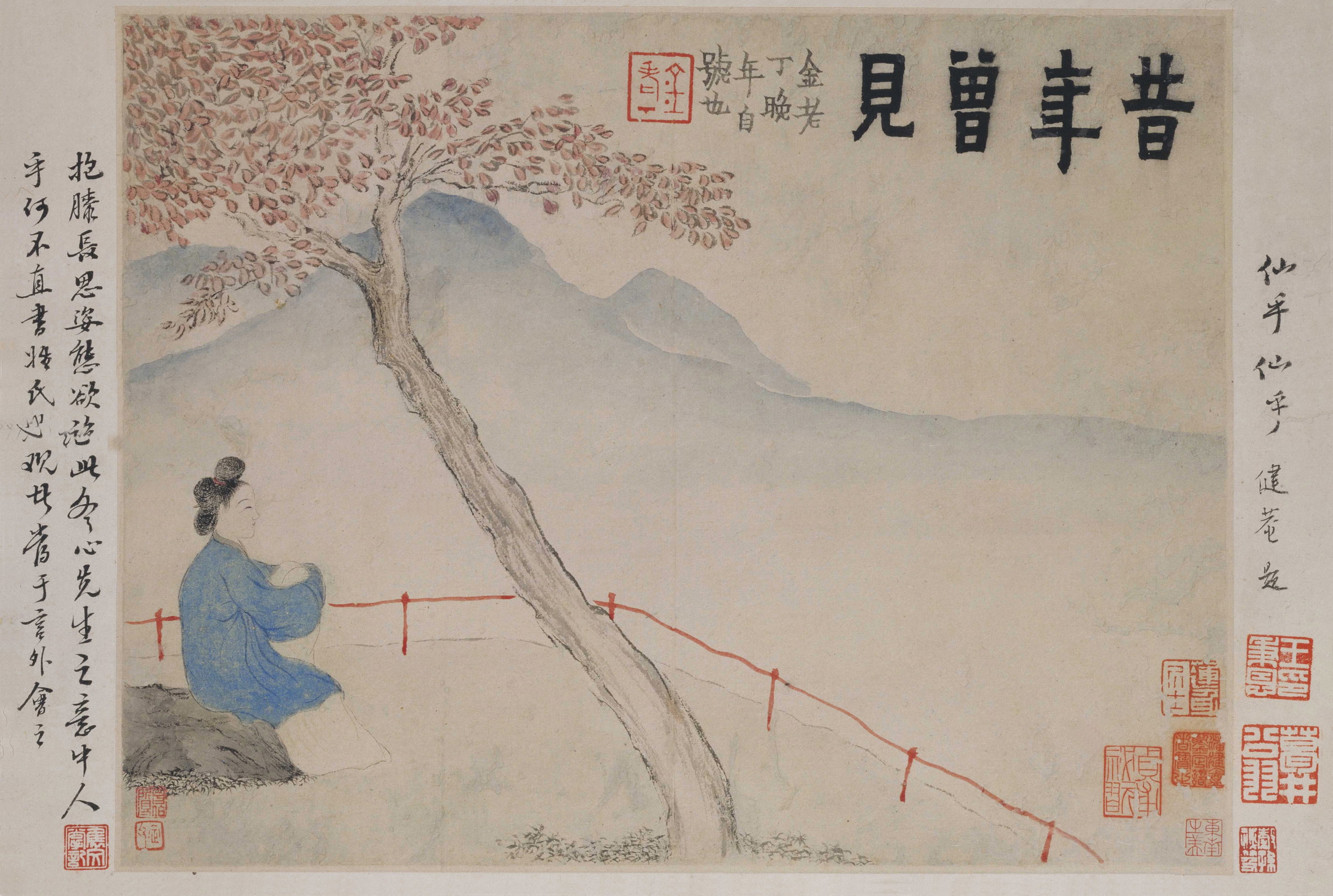 扬州八怪之首"金农"画作